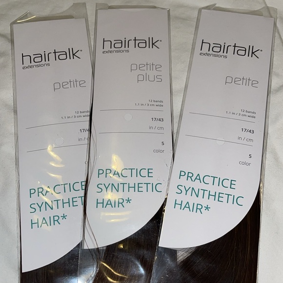 HAIRTALK Extensions Practice Synthetic Hair - Picture 3 of 5